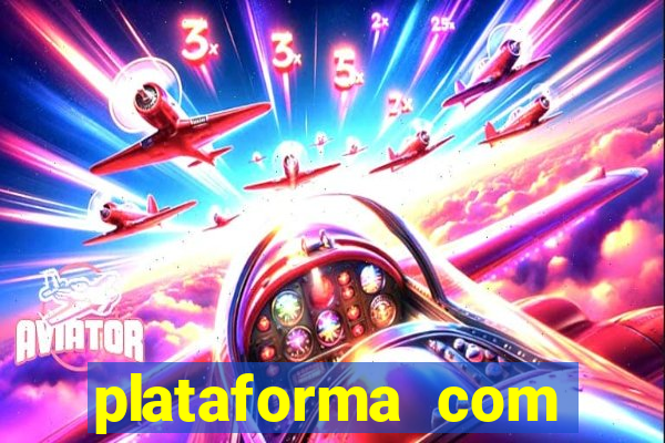 plataforma com porcentagem de ganhos